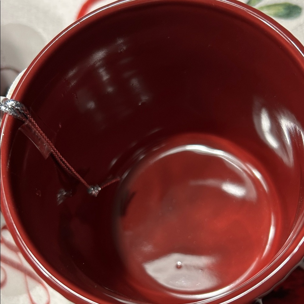 Chic Red Mug and Bowl for Home Dining - Picture 3 of 8